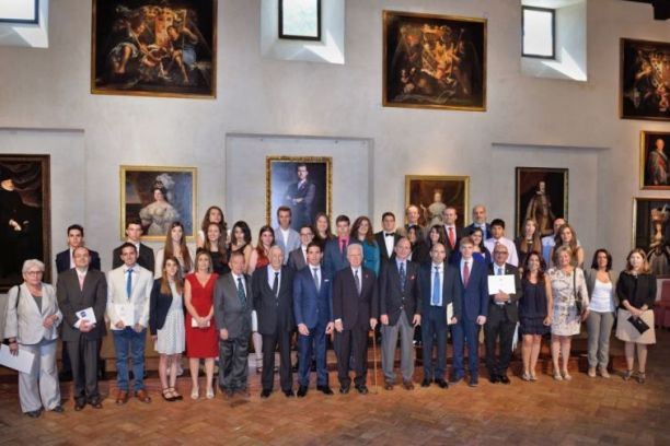 Award winners of the 8th Iberian History competition | Photo: Juan Jesús (Centro Imagen)